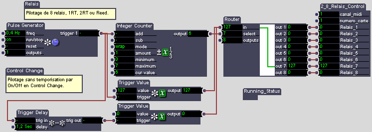 8-Relais-bistable-control